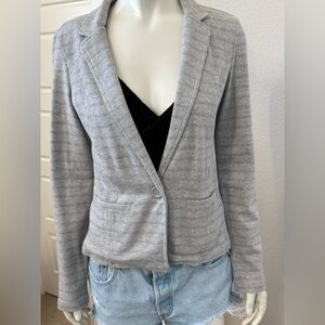 Caslon Light Gray Women's Blazer